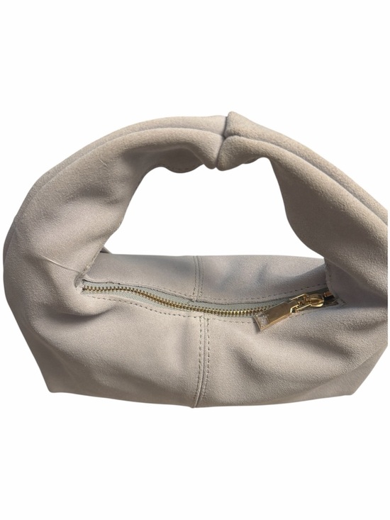 Aqua Icy Blue Leather Hobo Bag NWT Soft Slouchy Architectural Shoulder Bag